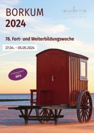 Borkum 2024: 78. Fort- und Weiterbildungswoche der Akademie für medizinische Fortbildung der ÄKWL und der KVWL