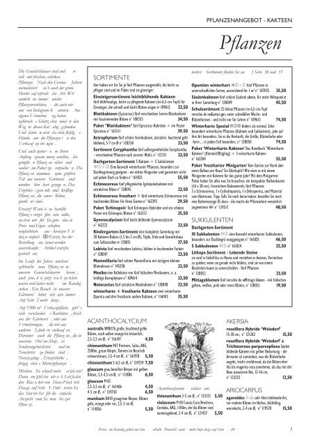 Kakteen-Haage - Der Katalog 2023 - gültig 2024