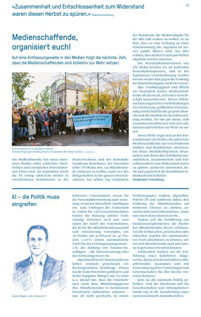 syndicom magazin Nr. 38