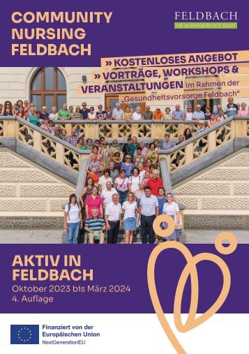 "Aktiv in Feldbach" - Veranstaltungen (Oktober 2023 bis März 2024)