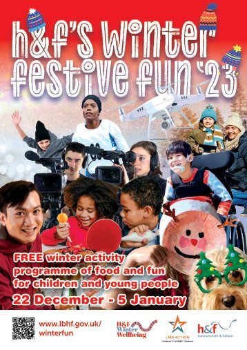 Winter Festive Fun programme 2023