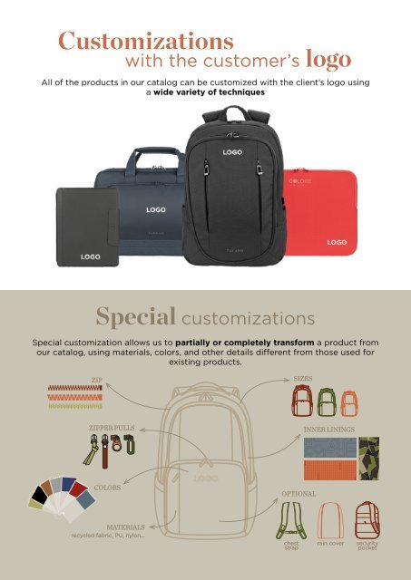 TUCANO Produktkatalog