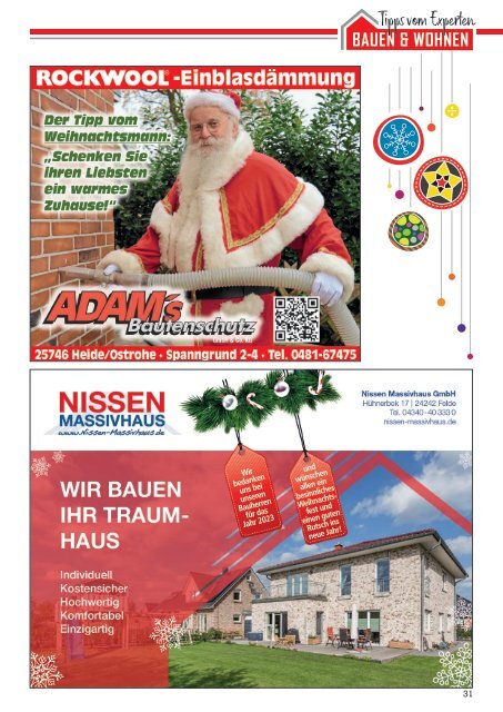 Holsteiner KlöönSNACK - Ausgabe Kiel / Eckernförde - Weihnachten 2023 / Januar 2024