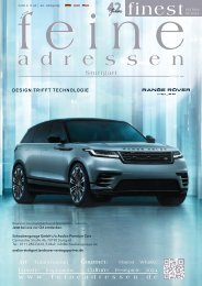 »feine adressen – finest« – Stuttgart Edition III/2023