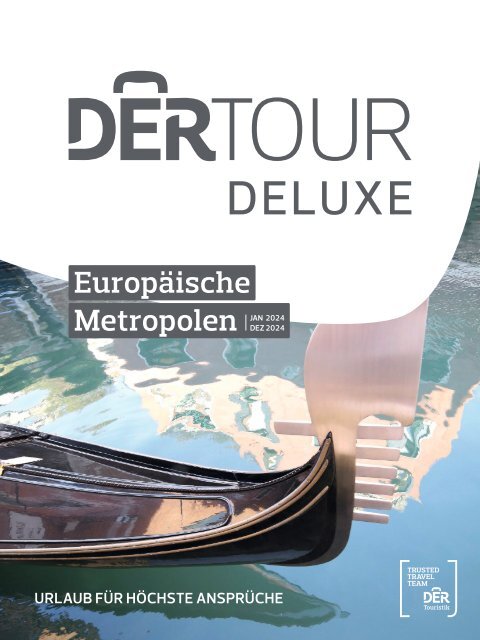 DERTOUR deluxe Europäische Metropolen 2024