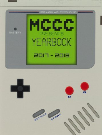 MCCC Yearbook 2017-2018