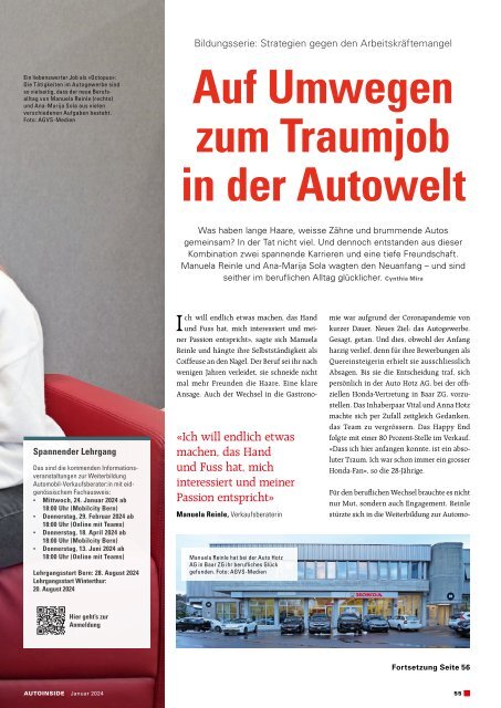 AUTOINSIDE Ausgabe 1 – Januar 2024