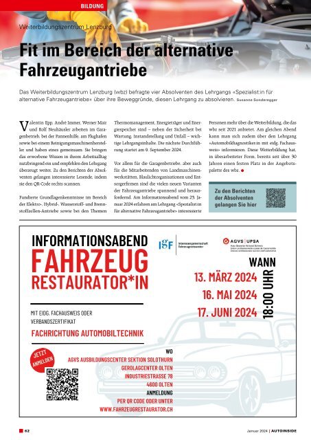 AUTOINSIDE Ausgabe 1 – Januar 2024