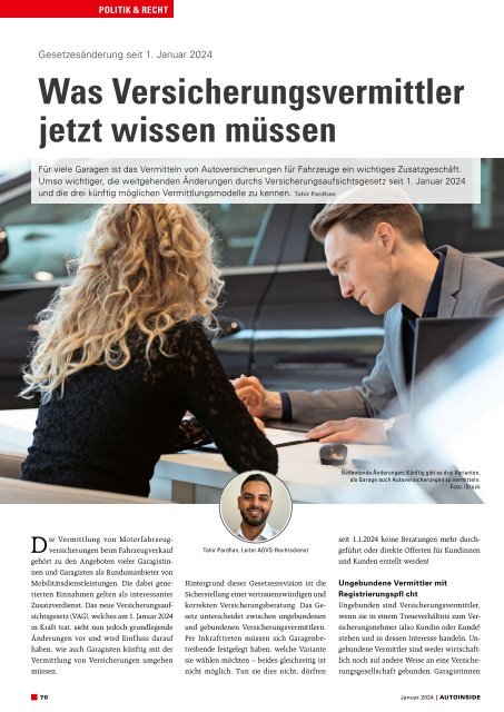 AUTOINSIDE Ausgabe 1 – Januar 2024