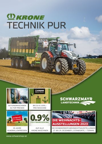 Schwarzmayr KRONE Technik pur