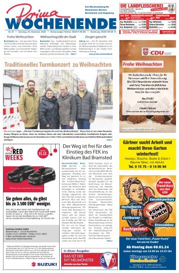 Prima Wochenende 51 2023