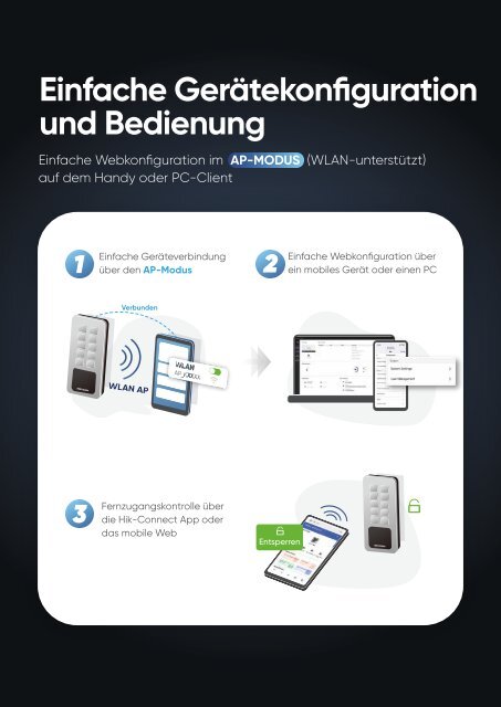  Vandalismusgeschützte Zutrittskontrollterminals