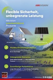 Solarbetriebene Kameras