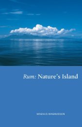 Rum: Nature's Island by Magnus Magnusson sampler
