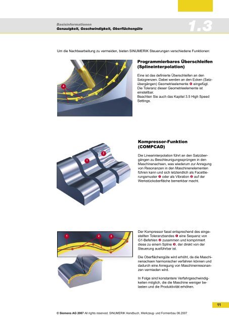 SINUMERIK Handbuch Werkzeug- und Formenbau