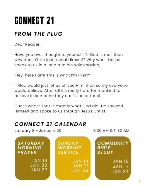Linked UP Connect 21 Devotion - The Plug - 2024
