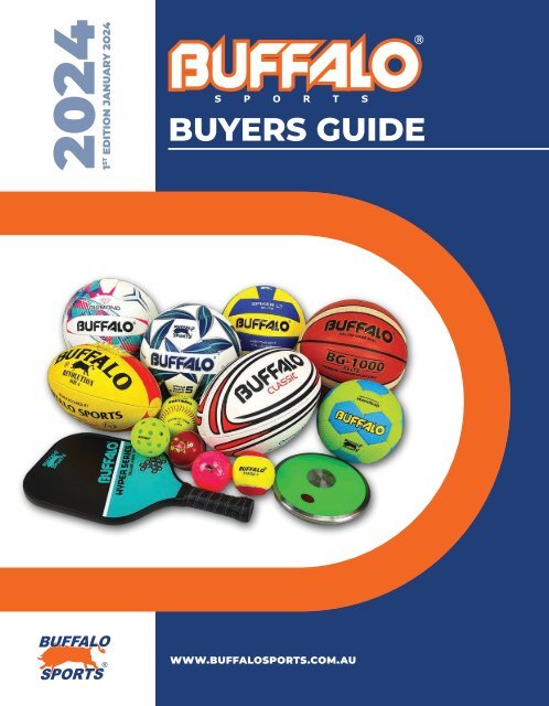 Buffalo Sports 2024 Catalogue