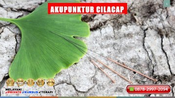 WA 0878-2997-2094 Terapi Akupuntur Cilacap Pengobatan Akupunktur Terpercaya