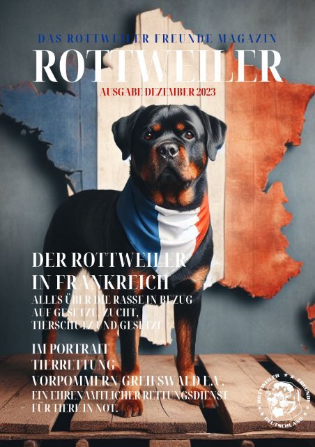 Rottweiler - Das Magazin Ausgabe Dezember 2023