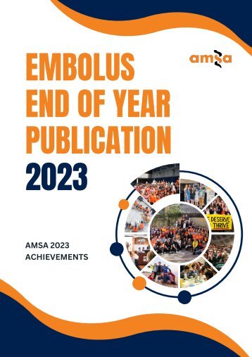 AMSA 2023 Embolus Publication