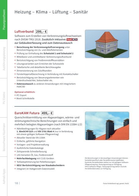 Hottgenroth Gruppe Softwarekatalog 2024