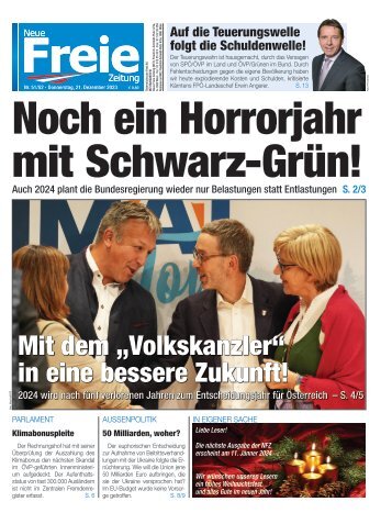 Noch ein Horrorjahr mit Schwarz-Grün!