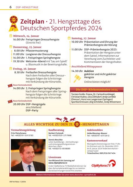 DSP IM FOKUS - Ausgabe Dezember 2023