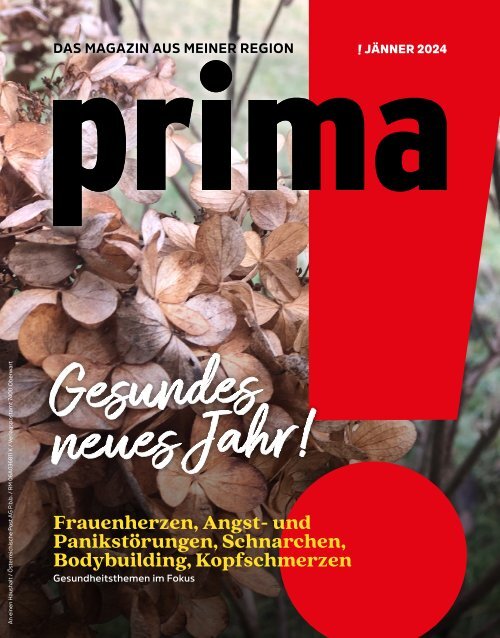 prima! Magazin – Ausgabe Jänner 2024