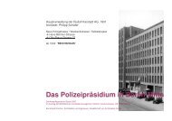 Ehemaliges Polizeipräsidium Berlin (Ost) - Denkmalpflegerische Studie 2007 - BIM Berliner Immobilienmanagement GmbH