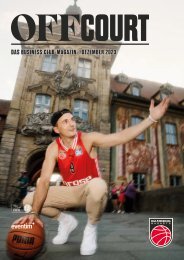 OFFCourt - das Bamberg Baskets Business Club-Magazin #1