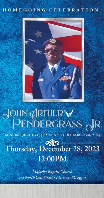 John Pendergrass Jr. Memorial Program