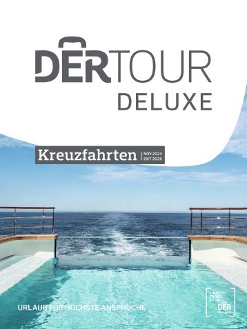 DERTOUR deluxe Kreuzfahrten 2024/2025/2026