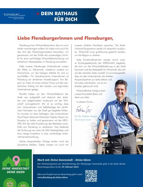 Flensburg Journal Ausgabe 256 - Januar 2024