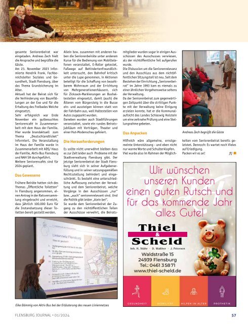 Flensburg Journal Ausgabe 256 - Januar 2024