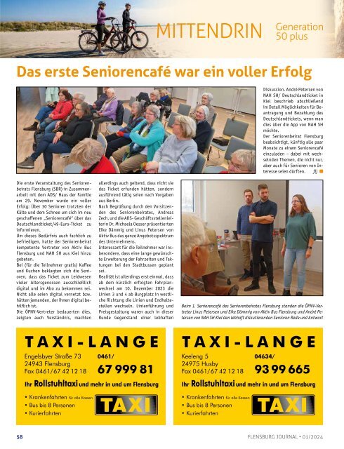 Flensburg Journal Ausgabe 256 - Januar 2024