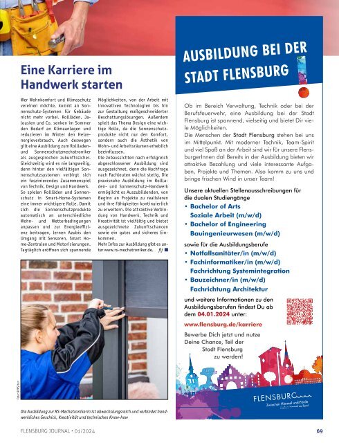 Flensburg Journal Ausgabe 256 - Januar 2024