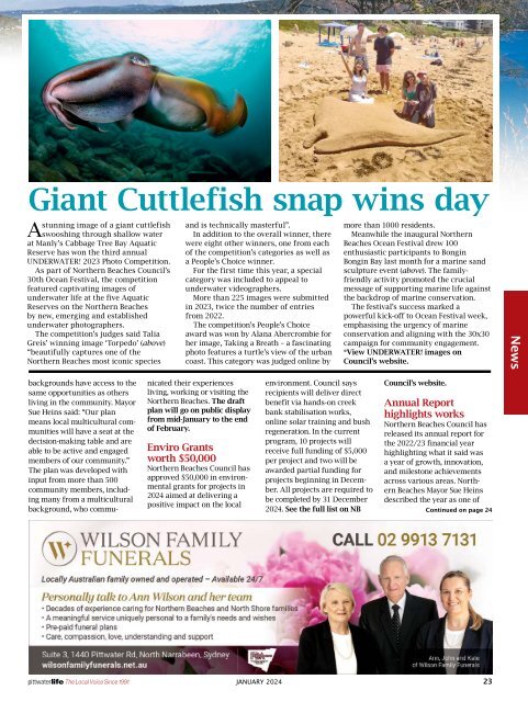 Pittwater Life January 2024 Issue