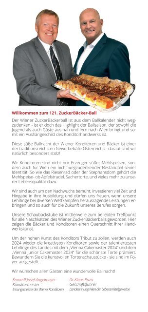 Servus in Wien - Jänner 2024 - Sonderausgabe Zuckerbäckerball