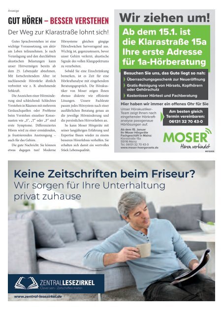 DER MAINZER - Das Magazin für Mainz und Rheinhessen - Nr. 400