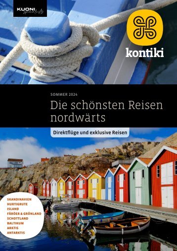 Kontiki Die schönsten Reisen nordwärts_2024