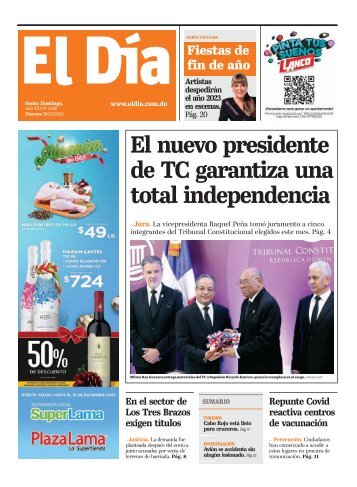 Edición impresa 29-12-2023