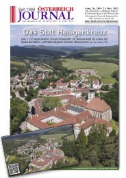 Stift Heiligenkreuz - aus der Ausgabe 209