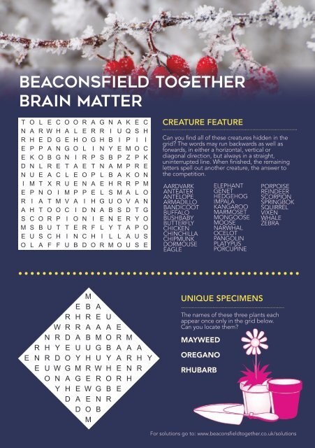 Beaconsfield Together January and February 2024 