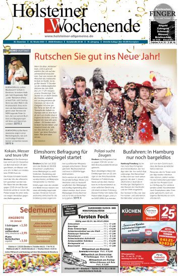 Holsteiner am Wochenende 52 2023