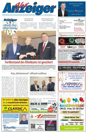 Ihr Anzeiger Bad Bramstedt 52 2023