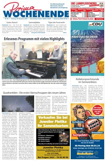 Prima Wochenende 52 2023
