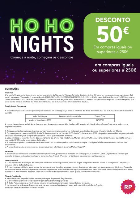 CARTAZ CONDIÇÕES