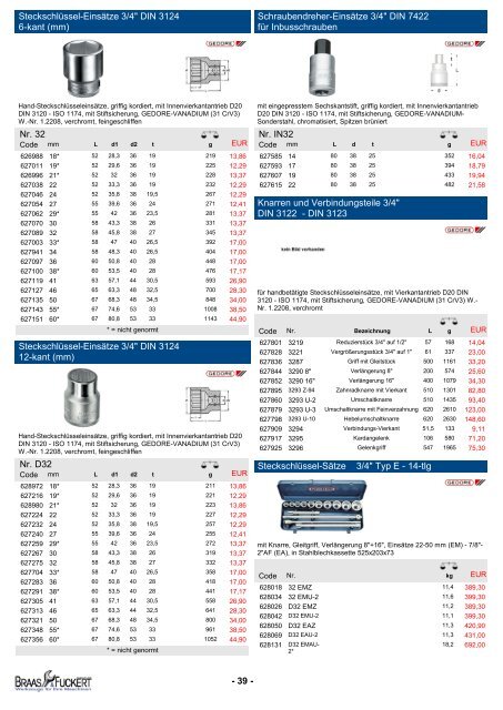 WERKZEUGE KATALOG 2012 Bord-Werkzeuge für Ihre Maschinen ...