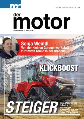 der motor – Ausgabe 3/23 – Kommunikation für die Branche