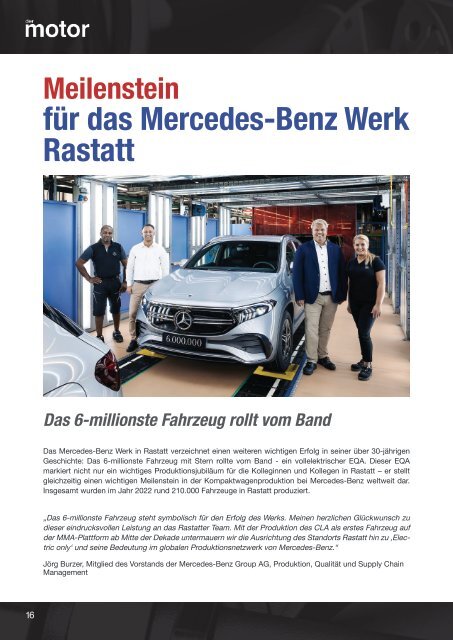 der motor – Ausgabe 3/23 – Kommunikation für die Branche